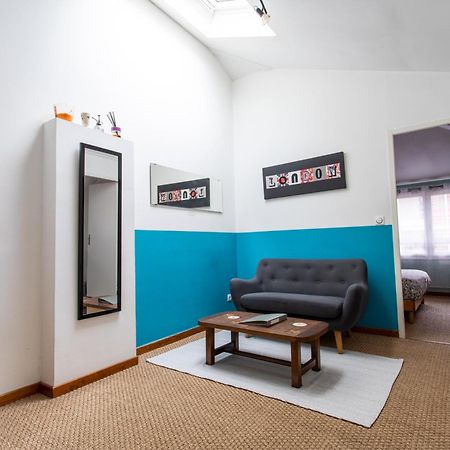 T2 Toulouse 40M2, Lit Queen Size, Climatisation, Quartier Sympa, Terrasse Eksteriør billede