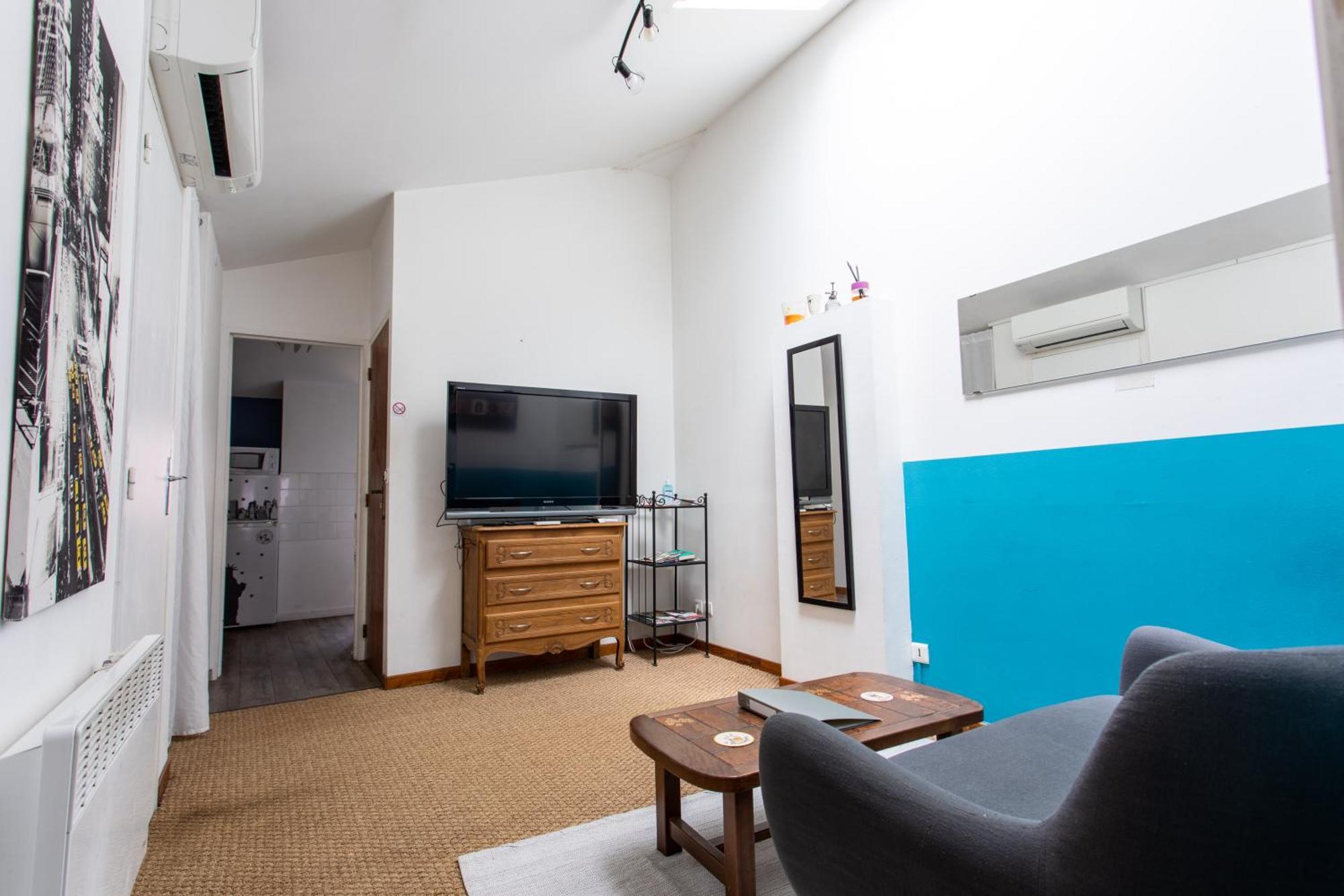 T2 Toulouse 40M2, Lit Queen Size, Climatisation, Quartier Sympa, Terrasse Eksteriør billede