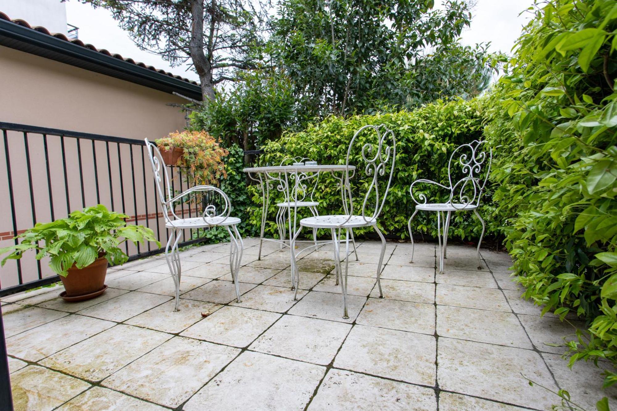 T2 Toulouse 40M2, Lit Queen Size, Climatisation, Quartier Sympa, Terrasse Eksteriør billede